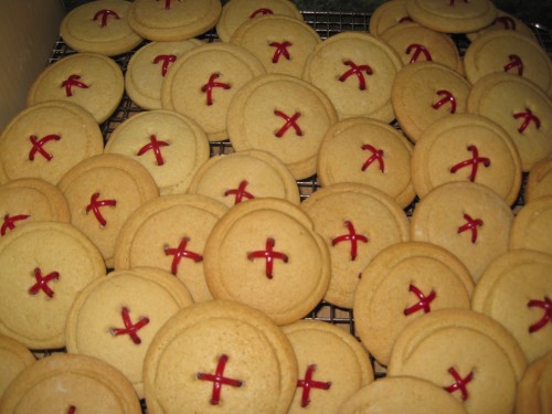 Button cookies