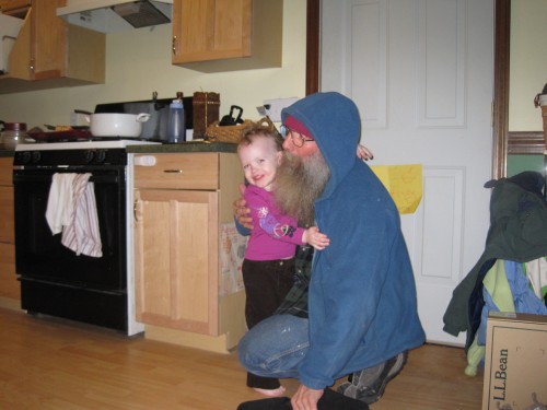 Hugs for Grandpa Tom