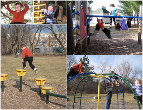 playground collage