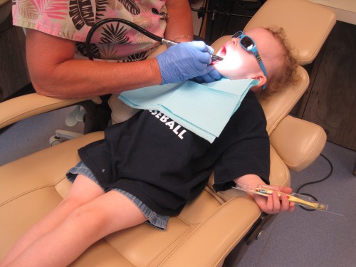 Eve at the dentist
