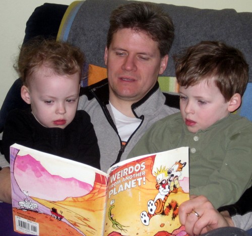 Reading Calvin and Hobbes