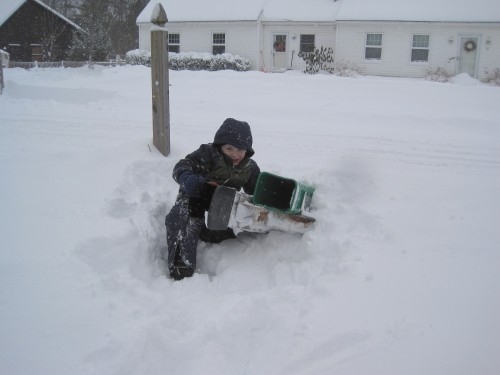 Lex found the mailbox