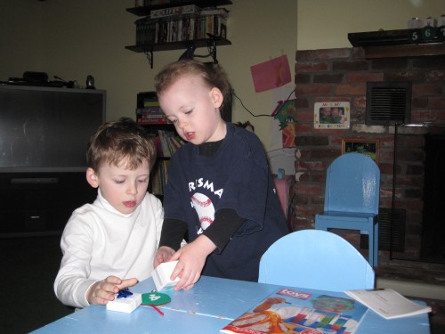 opening the box - day 4