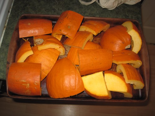pumpkin chunks