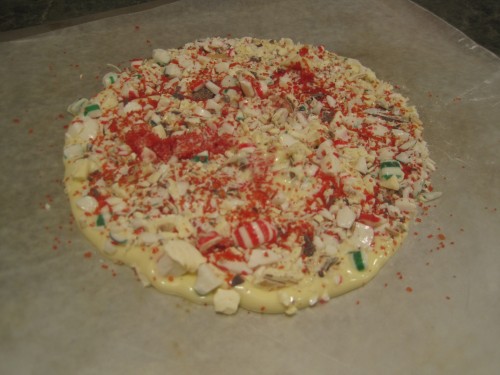 leftover candy pizza