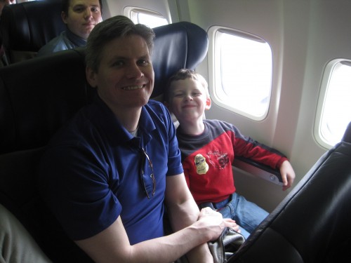 boys on a plane