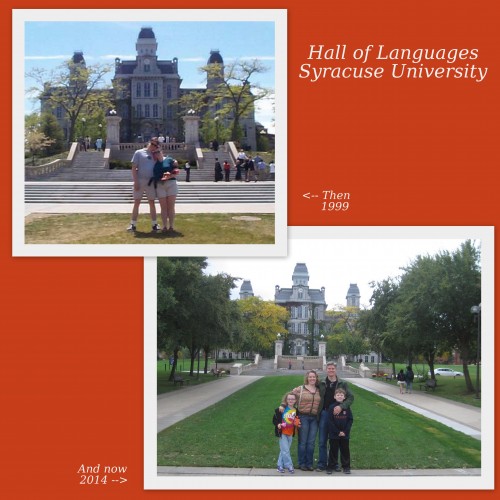 Hall of Languages - Then and Now
